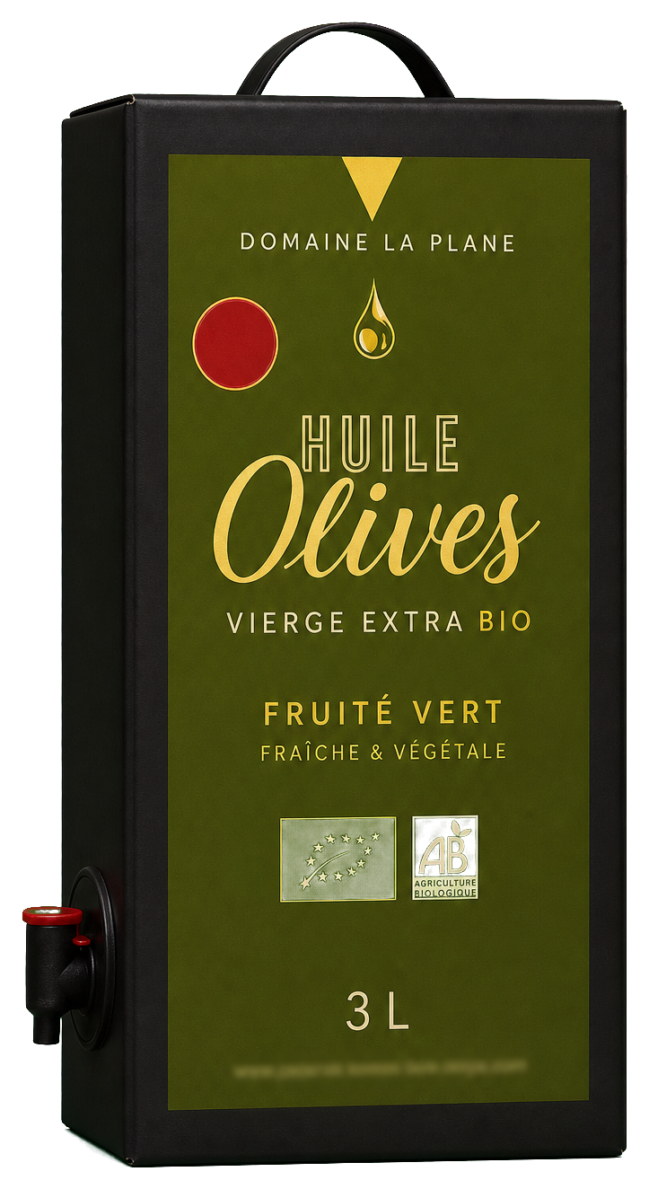 Huile d'olive Fruité Vert — bag-in-box 3 L