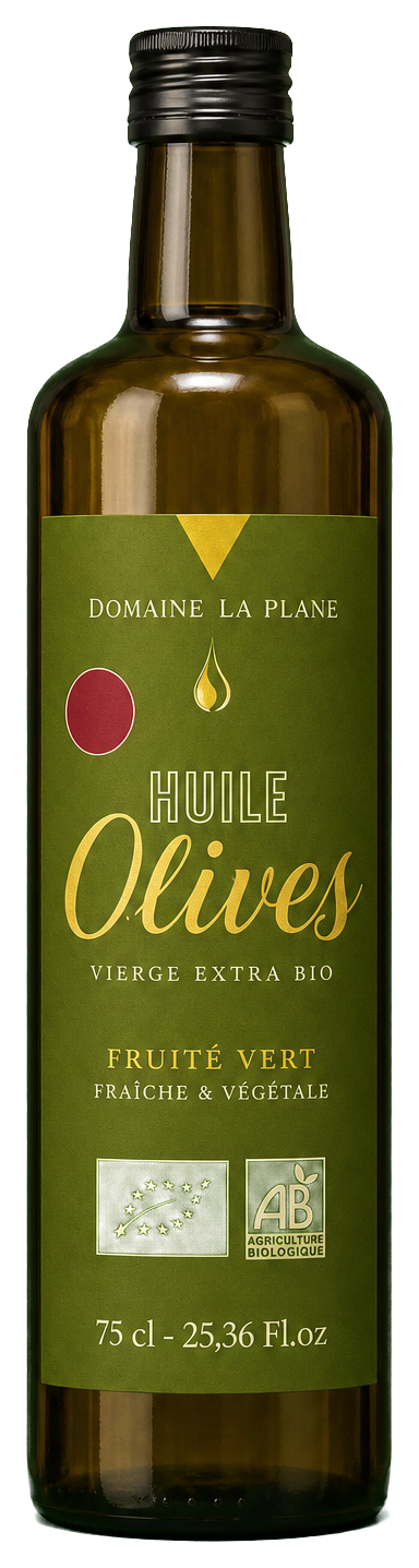 Huile d'olive Fruité Vert